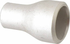 Merit Brass - 1 x 1/2" Grade 304L Stainless Steel Pipe Concentric Reducer - Butt Weld x Butt Weld End Connections - Industrial Tool & Supply