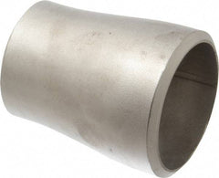 Merit Brass - 2-1/2 x 2" Grade 304L Stainless Steel Pipe Concentric Reducer - Butt Weld x Butt Weld End Connections - Industrial Tool & Supply