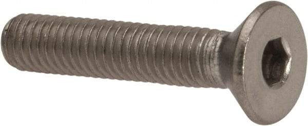 Value Collection - #10-32 UNF Hex Socket Drive, 82° Flat Screw - Grade 316 Stainless Steel, 1" OAL - Industrial Tool & Supply