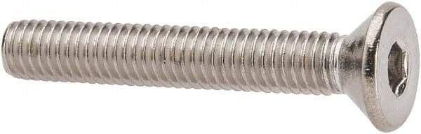 Value Collection - #10-32 UNF Hex Socket Drive, 82° Flat Screw - Grade 316 Stainless Steel, 1-1/4" OAL - Industrial Tool & Supply