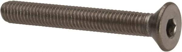 Value Collection - #10-32 UNF Hex Socket Drive, 82° Flat Screw - Grade 316 Stainless Steel, 1-1/2" OAL - Industrial Tool & Supply