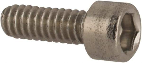 Value Collection - #2-56 UNC Hex Socket Drive, Socket Cap Screw - Grade 316 Stainless Steel, 1/4" Length Under Head - Industrial Tool & Supply