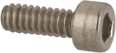 Value Collection - #4-40 UNC Hex Socket Drive, Socket Cap Screw - Grade 316 Stainless Steel, 5/16" Length Under Head - Industrial Tool & Supply