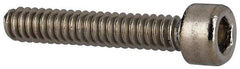 Value Collection - #4-40 UNC Hex Socket Drive, Socket Cap Screw - Grade 316 Stainless Steel, 5/8" Length Under Head - Industrial Tool & Supply