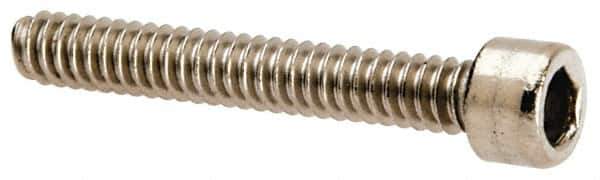 Value Collection - #4-40 UNC Hex Socket Drive, Socket Cap Screw - Grade 316 Stainless Steel, 3/4" Length Under Head - Industrial Tool & Supply