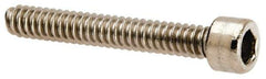 Value Collection - #4-40 UNC Hex Socket Drive, Socket Cap Screw - Grade 316 Stainless Steel, 3/4" Length Under Head - Industrial Tool & Supply