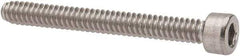 Value Collection - #6-32 UNC Hex Socket Drive, Socket Cap Screw - Grade 316 Stainless Steel, 1-1/4" Length Under Head - Industrial Tool & Supply