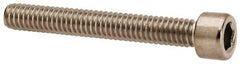 Value Collection - #8-32 UNC Hex Socket Drive, Socket Cap Screw - Grade 316 Stainless Steel, 1-1/4" Length Under Head - Industrial Tool & Supply