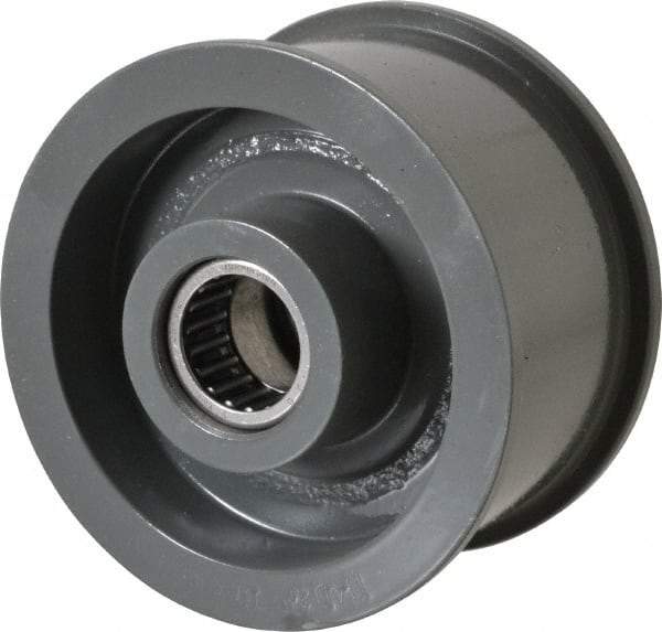 Browning - 2-1/2" Cast Iron Flat Face Idler - Drive Tighteners & Idlers - Industrial Tool & Supply