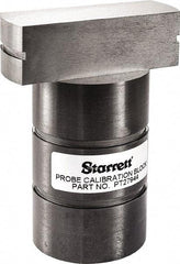 Starrett - Height Gage Probe Calibration Block - For Use with Altissimo Electronic Height Gages - Industrial Tool & Supply