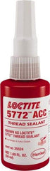 Loctite - 50 mL, Yellow, Low Strength Liquid Thread Sealant - 24 hr Full Cure Time - Industrial Tool & Supply
