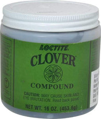 Loctite - 1 Lb Water Soluble Compound - Compound Grade Extra Fine, 280 Grit, Black & Gray, Use on General Purpose - Industrial Tool & Supply