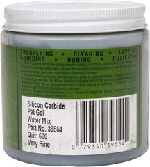 Loctite - 1 Lb Water Soluble Compound - Compound Grade Super Fine, 600 Grit, Black & Gray, Use on General Purpose - Industrial Tool & Supply