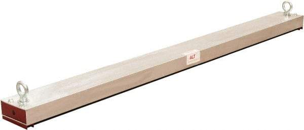 Shields Magnetics - 72" Long Suspended Magnetic Sweeper - 5" Wide x 2" High, 2 to 3" Clearance - Industrial Tool & Supply