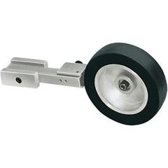 Dynabrade - 3/8" Wide Contact Arm - 30" Belt Length, Crowned, Rubber - Industrial Tool & Supply