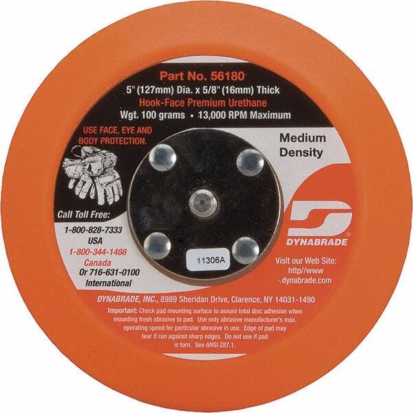 Dynabrade - 5" Diam Disc Backing Pad - 12,000 RPM - Industrial Tool & Supply