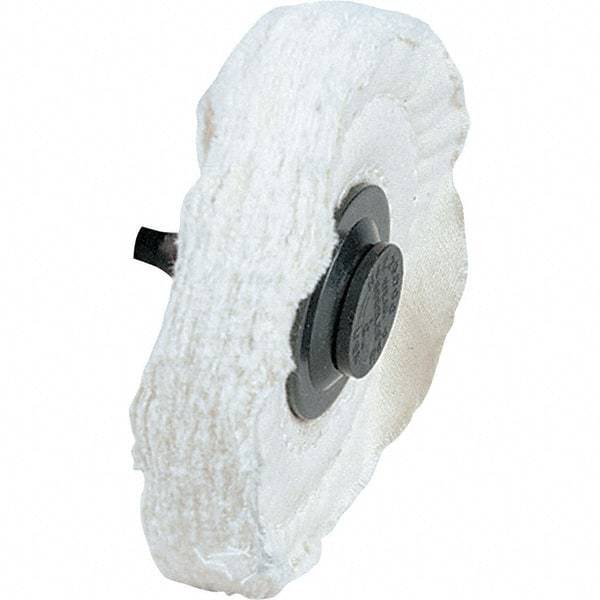 Dynabrade - 1/2" Thick Unmounted Buffing Wheel - Industrial Tool & Supply