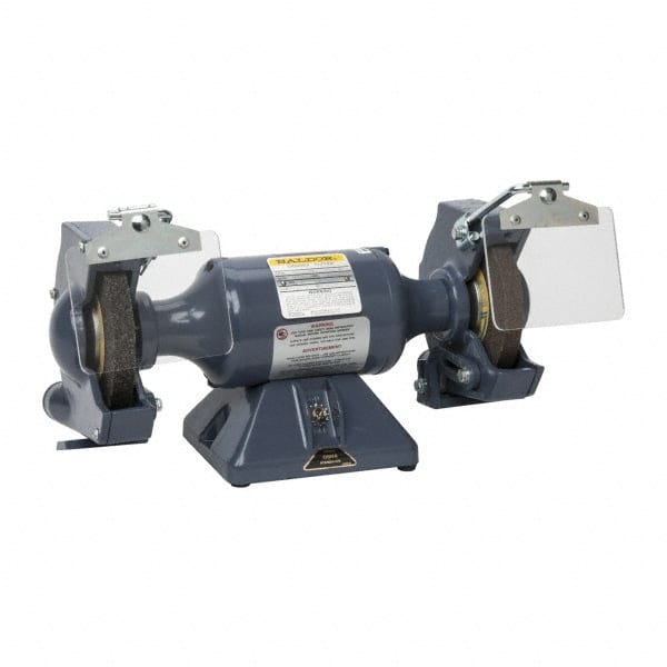 Baldor Reliance - 6" Wheel Diam x 3/4" Wheel Width, 1/3 hp Grinder - Industrial Tool & Supply