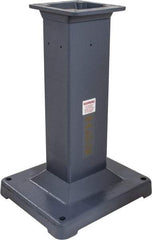 Baldor - 20 Inch Wide x 17 Inch Deep, Machine Pedestal Stand - Compatible with 8, 10, 12 and 14 Inch Grinders - Industrial Tool & Supply