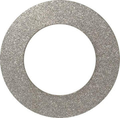 Made in USA - 5" Diam x 3" Hole x 1/4" Thick, 90/100 Grit Surface Grinding Wheel - Diamond, Coarse Grade - Industrial Tool & Supply