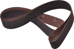 Norton - 1-1/2" Wide x 60" OAL, 60 Grit, Aluminum Oxide Abrasive Belt - Aluminum Oxide, Medium, Coated, X Weighted Cloth Backing, Series R228 - Industrial Tool & Supply
