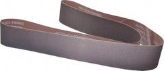 Norton - 2-1/2" Wide x 60" OAL, 80 Grit, Aluminum Oxide Abrasive Belt - Aluminum Oxide, Medium, Coated, X Weighted Cloth Backing, Series R228 - Industrial Tool & Supply