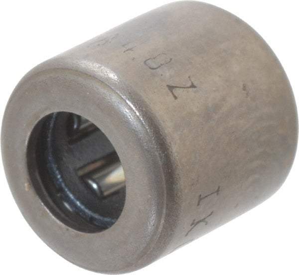 IKO - 0.157" Bore Diam, 400 Lb. Dynamic Capacity, 4 x 8 x 8mm, Caged, Open End, Shell Needle Roller Bearing - 0.315" Outside Diam, 0.315" Wide - Industrial Tool & Supply
