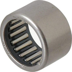 IKO - 0.787" Bore Diam, 2,850 Lb. Dynamic Capacity, 20 x 26 x 16mm, Caged, Open End, Shell Needle Roller Bearing - 1.024" Outside Diam, 0.63" Wide - Industrial Tool & Supply