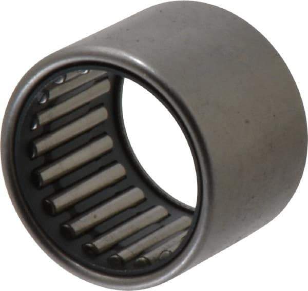 IKO - 0.787" Bore Diam, 3,550 Lb. Dynamic Capacity, 20 x 26 x 20mm, Caged, Open End, Shell Needle Roller Bearing - 1.024" Outside Diam, 0.787" Wide - Industrial Tool & Supply
