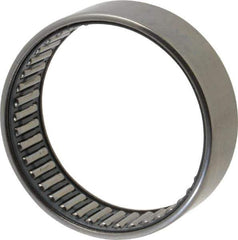 IKO - 2.165" Bore Diam, 7,100 Lb. Dynamic Capacity, 55 x 63 x 20mm, Caged, Open End, Shell Needle Roller Bearing - 2.48" Outside Diam, 0.787" Wide - Industrial Tool & Supply