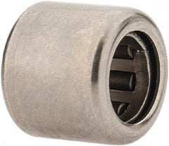 INA Bearing - 5/32" Bore Diam, 285 Lb. Dynamic Capacity, 5/32 x 9/32 x 1/4", Caged, Open End, Shell Needle Roller Bearing - 9/32" Outside Diam, 1/4" Wide - Industrial Tool & Supply