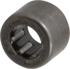 INA Bearing - 3/16" Bore Diam, 400 Lb. Dynamic Capacity, 3/16 x 11/32 x 1/4", Caged, Open End, Shell Needle Roller Bearing - 11/32" Outside Diam, 1/4" Wide - Industrial Tool & Supply