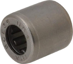 INA Bearing - 3/16" Bore Diam, 630 Lb. Dynamic Capacity, 3/16 x 11/32 x 3/8", Caged, Open End, Shell Needle Roller Bearing - 11/32" Outside Diam, 3/8" Wide - Industrial Tool & Supply