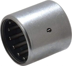 IKO - 9/16" Bore Diam, 2,410 Lb. Dynamic Capacity, 9/16 x 3/4 x 3/4", Caged, Open End, Shell Needle Roller Bearing - 3/4" Outside Diam, 3/4" Wide - Industrial Tool & Supply