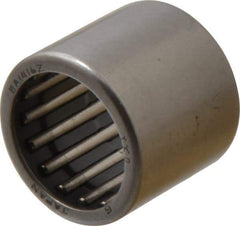 IKO - 7/8" Bore Diam, 4,950 Lb. Dynamic Capacity, 7/8 x 1-1/8 x 1", Caged, Open End, Shell Needle Roller Bearing - 1-1/8" Outside Diam, 1" Wide - Industrial Tool & Supply