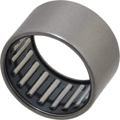 IKO - 1" Bore Diam, 4,150 Lb. Dynamic Capacity, 1 x 1-1/4 x 3/4", Caged, Open End, Shell Needle Roller Bearing - 1-1/4" Outside Diam, 3/4" Wide - Industrial Tool & Supply