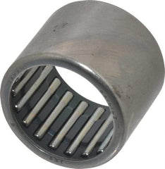 IKO - 1" Bore Diam, 5,600 Lb. Dynamic Capacity, 1 x 1-1/4 x 1", Caged, Open End, Shell Needle Roller Bearing - 1-1/4" Outside Diam, 1" Wide - Industrial Tool & Supply