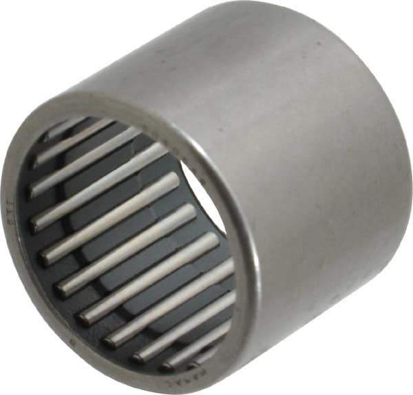 IKO - 1-1/4" Bore Diam, 7,500 Lb. Dynamic Capacity, 1-1/4 x 1-1/2 x 1-1/4", Caged, Open End, Shell Needle Roller Bearing - 1-1/2" Outside Diam, 1-1/4" Wide - Industrial Tool & Supply