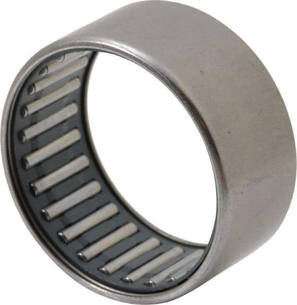 IKO - 1-3/8" Bore Diam, 4,800 Lb. Dynamic Capacity, 1-3/8 x 1-5/8 x 3/4", Caged, Open End, Shell Needle Roller Bearing - 1-5/8" Outside Diam, 3/4" Wide - Industrial Tool & Supply