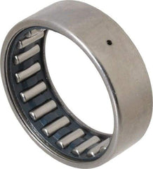 IKO - 1-1/2" Bore Diam, 5,500 Lb. Dynamic Capacity, 1-1/2 x 1-7/8 x 5/8", Caged, Open End, Shell Needle Roller Bearing - 1-7/8" Outside Diam, 5/8" Wide - Industrial Tool & Supply