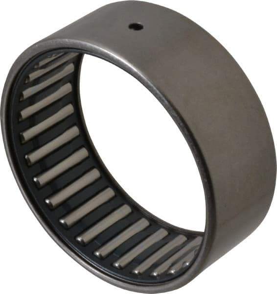 IKO - 2-1/4" Bore Diam, 11,300 Lb. Dynamic Capacity, 2-1/4 x 2-5/8 x 1", Caged, Open End, Shell Needle Roller Bearing - 2-5/8" Outside Diam, 1" Wide - Industrial Tool & Supply