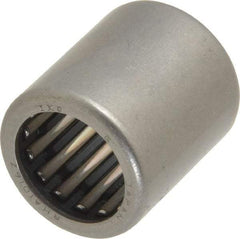 IKO - 5/8" Bore Diam, 4,300 Lb. Dynamic Capacity, 5/8 x 7/8 x 1", Caged, Shell Needle Roller Bearing - Heavy Section, 7/8" Outside Diam, 1" Wide - Industrial Tool & Supply