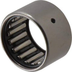 IKO - 7/8" Bore Diam, 4,400 Lb. Dynamic Capacity, 7/8 x 1-3/16 x 3/4", Caged, Shell Needle Roller Bearing - Heavy Section, 1-3/16" Outside Diam, 3/4" Wide - Industrial Tool & Supply