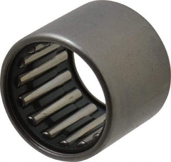 IKO - 7/8" Bore Diam, 5,800 Lb. Dynamic Capacity, 7/8 x 1-3/16 x 1", Caged, Shell Needle Roller Bearing - Heavy Section, 1-3/16" Outside Diam, 1" Wide - Industrial Tool & Supply