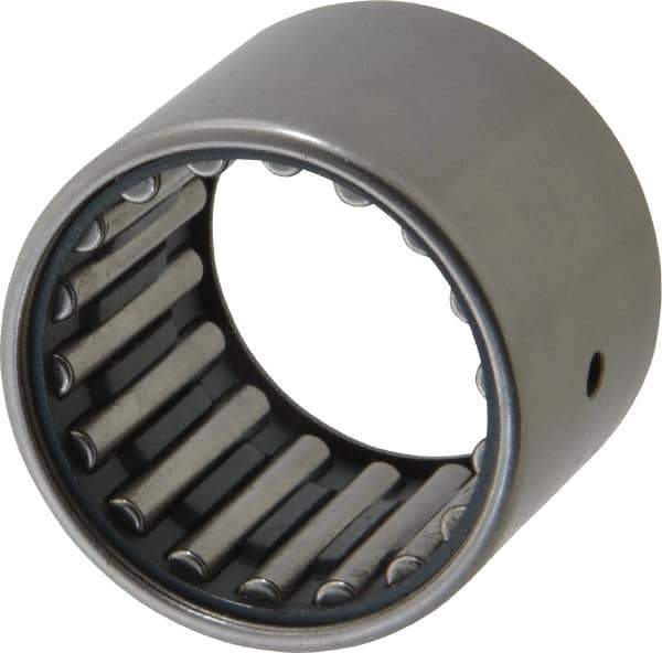 IKO - 1-1/4" Bore Diam, 9,800 Lb. Dynamic Capacity, 1-1/4 x 1-5/8 x 1-1/4", Caged, Shell Needle Roller Bearing - Heavy Section, 1-5/8" Outside Diam, 1-1/4" Wide - Industrial Tool & Supply