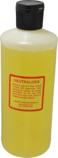 Etch-O-Matic - Etcher & Engraver Neutralizer Solution - For Use with Etch-O-Matic - Industrial Tool & Supply