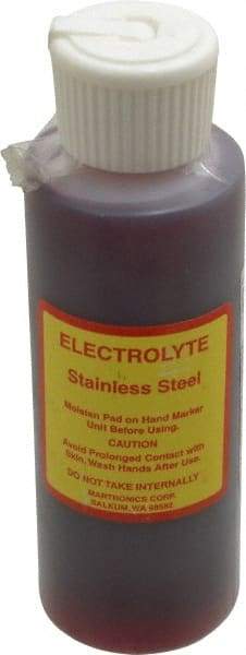 Made in USA - Etcher & Engraver Stainless Steel Electrolyte - For Use with Etch-O-Matic - Industrial Tool & Supply