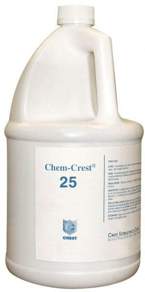 CREST ULTRASONIC - 1 Gal Bottle Ultrasonic Cleaner - Solvent-Based - Industrial Tool & Supply
