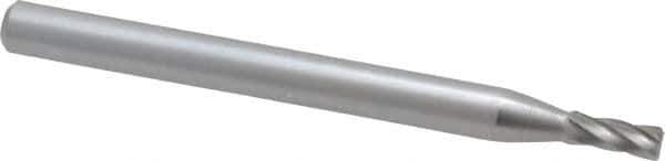Dremel - 5/64" Cut Diam, 1/8" Shank Diam, Cylinder Head Single Cut Burr - High Speed Steel, Flat End - Industrial Tool & Supply