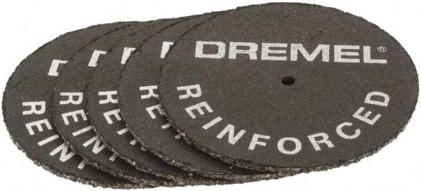 Dremel - 1-1/4" Cutoff Wheel - 0.045" Thick, 1/8" Arbor, Use with Angle Grinders - Industrial Tool & Supply